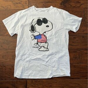 White Snoopy T-Shirt